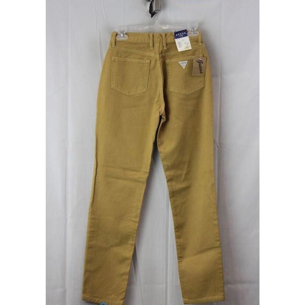 Women’s Vintage High Rise Straight Leg Jeans in a timeless Khaki/Sand color